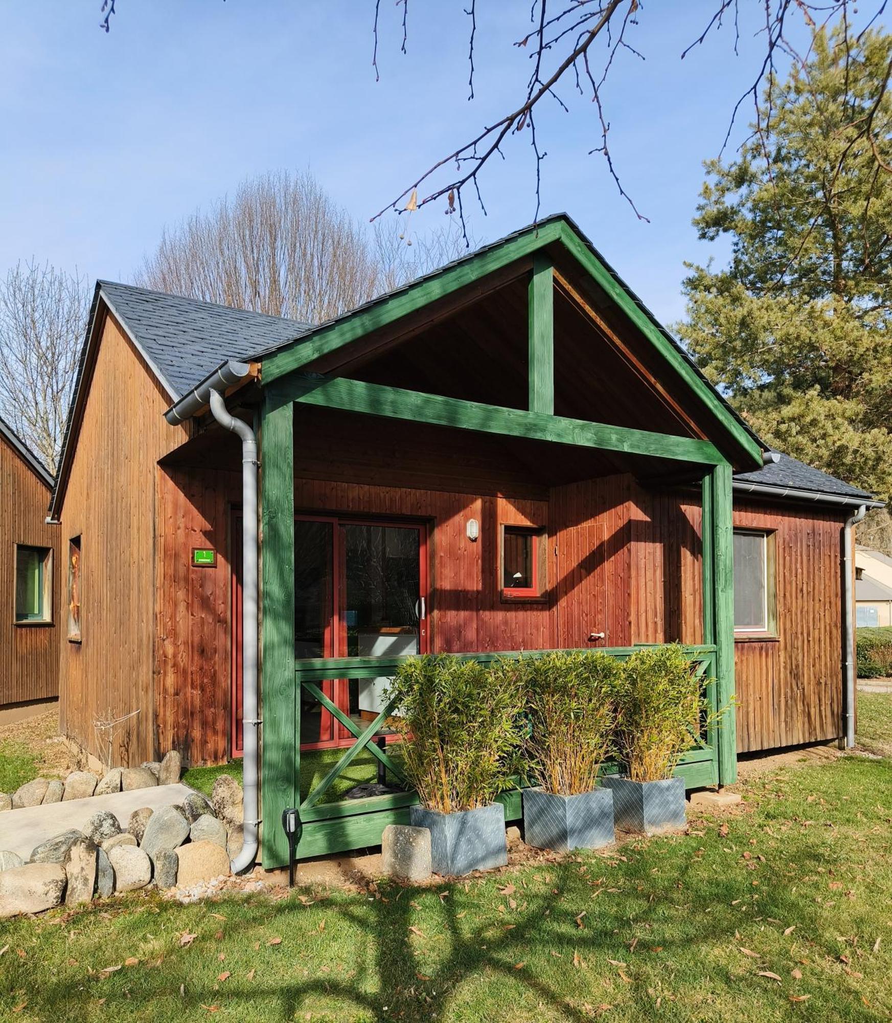 Chalets De La Colagne Bourgs sur Colagne エクステリア 写真